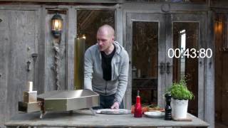 Ooni 3 60 Second Pizza Challenge [upl. by Hedda]