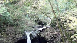 Watersmeet Waterfall Lynton Devon [upl. by Leemaj398]