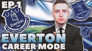 EVERTON FIFA 18 CAREER MODE 1  RONALD KOEMAN SACKED amp IM HIRED [upl. by Cain]