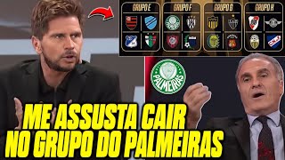 REAÇÕES DA IMPRENSA ARGENTINA ASSUSTADA APÓS CAIR NO GRUPO DO PALMEIRAS NA LIBERTADORES [upl. by Erdda535]