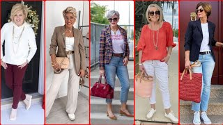 Comfortable Timeless Looks for All Ladies Over 506070  winter amp Summer outfits for all age women [upl. by Keegan]