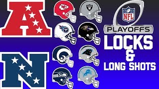 NFL Playoffs Locks amp Long Shots  NFL Network [upl. by Sixele346]