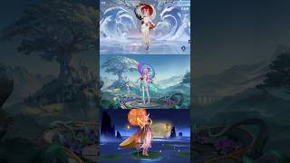 Kagura Jade Blossom MLBB VS Arli Year Of The Ox HOK VS Liliana Mirage Sophistication AOV [upl. by Alit]