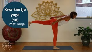 Kwartiertje yoga 18 met Tanja  Aruna Yoga Maastricht [upl. by Aryn290]