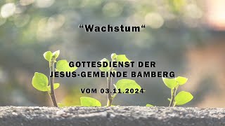 quotWachstumquot JGB 03112024 [upl. by Fanestil]