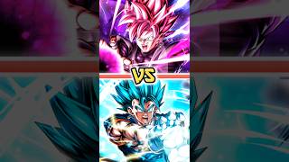 LF ROSE GOKU BLACK😈 VS LF SSGSS VEGITO Dragon Ball Legends dbl shorts [upl. by Finstad]