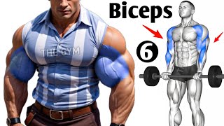 6 Perfect Biceps Workout  THE GYM [upl. by Naget]