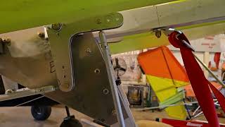 Aileron linkage on Dans Afordaplane [upl. by Rastus200]