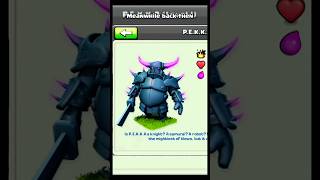 pikka training time ☠️😈😲😲💯💯💀💀 clashofclans coc gaming shorts [upl. by Leuneb]