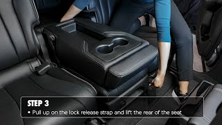 2024 MDX How To Remove and Reinstall the Center SecondRow Seat [upl. by Latsyrhc]