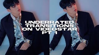 underrated transitions part 1  videostar tutorial [upl. by Leinto]