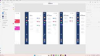 UI\UX design mobile app task panel design part 7 with adobe xd [upl. by Jentoft]