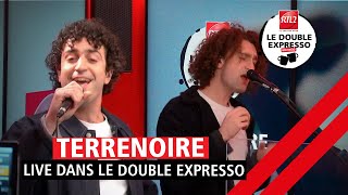 Terrenoire interprète quotLinfiniquot en live dans Le Double Expresso RTL2 140122 [upl. by Eednus517]