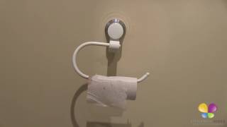 Comment changer un rouleau de papier de toilette  How to change toilet paper roll [upl. by Llerrat]