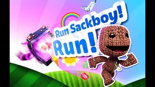 Run Sackboy Run  Cartoon Games Kids TV [upl. by Anigue]