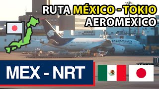 Reporte de Viaje  Aeromexico  Ciudad de México  Tokio NARITA  Boeing 7878 [upl. by Anuahsar]