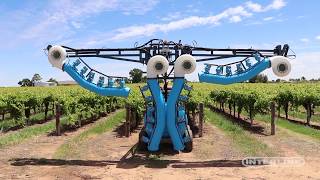 Interlink Vineyard  2 Row Curved Nebulizer Sprayer [upl. by Nnyleuqcaj280]