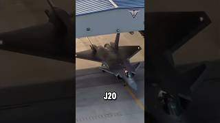 Is China’s J20 Stealth Fighter Really a Threat 🤔 J20 StealthWarfare shorts [upl. by Ahsinac]