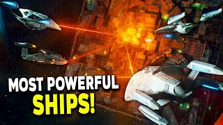 The Most POWERFUL Star Trek Starships  Star Trek Explained [upl. by Eben]