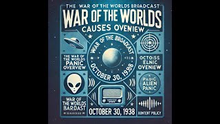 The War of the Worlds Broadcast Causes Panic Overview – October 30 1938 [upl. by Ahsenwahs]