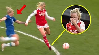 CRAZY Red Card Moments in Womens Football [upl. by Narba]