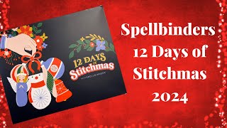 12 Days of Stitchmas 2024 Advent Calendar amp addon kit [upl. by Branden]