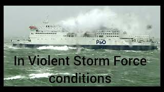 Extreme weather  At Sea in Hurricane  vlog [upl. by Oimetra]