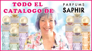 ❤️💛💙 Perfumes Saphir Listado completo EQUIVALENCIAS [upl. by Ert]