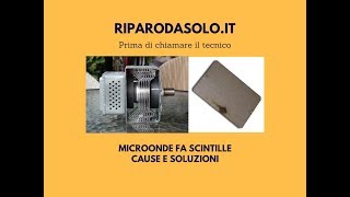 Microonde fa scintille  Cause e soluzioni [upl. by Arivle]