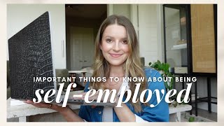 10 Things to Know Before Being SelfEmployed Tax Tips LLC SCorp Payroll Benefits Bookeeping [upl. by Cramer]