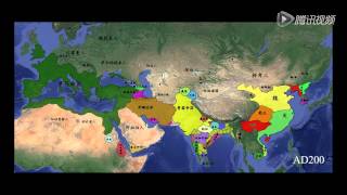 文明发展史 Animated Map of Civilizations [upl. by Bridgid]