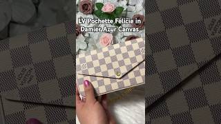 LV POCHETTE FÉLICIE PREVIEW lvunboxingluxuryonabudgetantluxlvbagshortslouisvuittonlv [upl. by Ennalyrehc661]