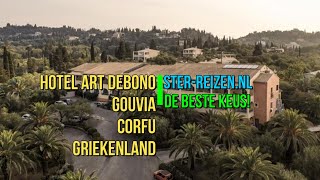 Hotel Art Debono Gouvia Corfu Griekenland  Ster Reizen [upl. by Brande]