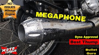 Moto Torque Megaphone Exhaust  Full Review [upl. by Turmel]