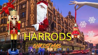 Harrods at Christmas  Inside the Harrods Christmas Store 2024 [upl. by Annodal547]