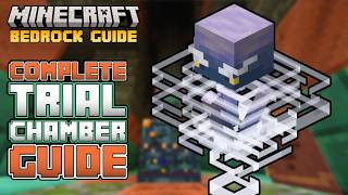 Complete TRIAL CHAMBERS Guide  Minecraft Bedrock Guide 121 [upl. by Eilloh]