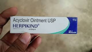 herpikind cream ll herpikind cream kis kaam aati hai ll herpikind acyclovir ointment usp [upl. by Maurita573]