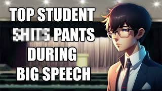 Best Student Has Uncontrollable Diarrhea During Motivational Speech ASMR Audio [upl. by Kcirdderf170]