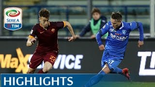 Empoli  Roma 13  Highlights  Matchday 27  Serie A TIM 201516 [upl. by Irok]