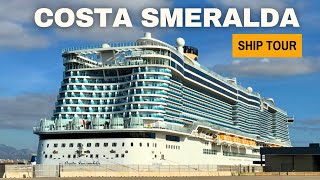 Costa Smeralda Full Ship Tour 2024 [upl. by Nonnaer863]