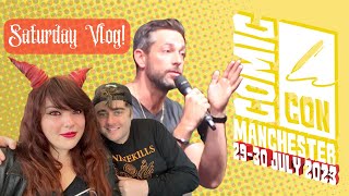 Comic Con Manchester A TRIUMPH of a Con Saturday VLOG  The Boys Vikings Cast amp MORE [upl. by Dahcir267]