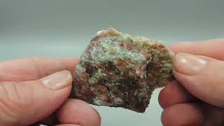 Eclogite from Norway – miniature [upl. by Ahsienar]