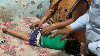 Ayanshi ke injection 💉 lagana padha 😭  funny videos  nandrani official vlogs [upl. by Antipus959]