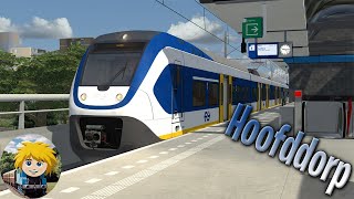 Sprinter hoofddorp  vakantie praat  Train Sim Classic 2024 [upl. by Fotina]