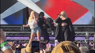 Renee Rapp and Kesha sing Tik Tok at Coachella Music Festival  April 14 2024 [upl. by Gnik]