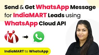 Send amp Get WhatsApp Message for IndiaMART Leads using WhatsApp Cloud API  IndiaMART to WhatsApp [upl. by Dionisio565]