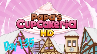 Papas Cupcakeria HD Day 135  iOSAndroid Gameplay [upl. by Baudoin7]