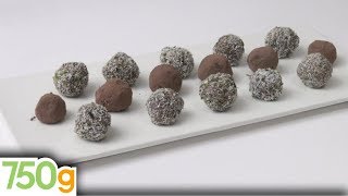 Recette de Petites truffes au chocolat  750g [upl. by Prevot]