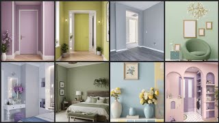 Best interior Wall Colours ideas  Light Colour Combination for Interior WallModern Colours [upl. by Jory48]