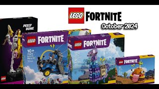 LEGO Fortnite Sets Leaked  October 2024 Sets [upl. by Attenat]